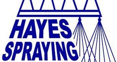 Logo for Hayes Spraying